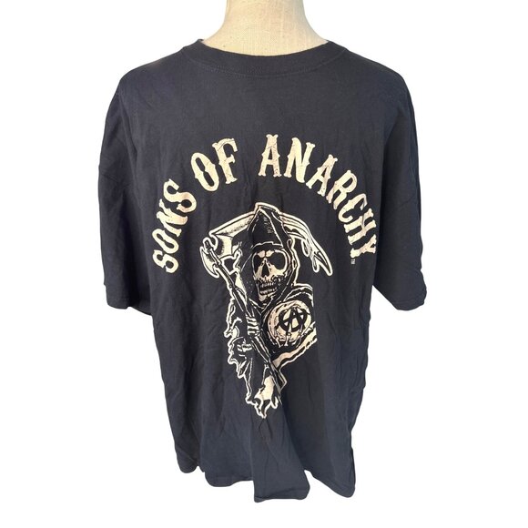Sons Of Anarchy Road Gear Black T-Shirt 2XL - Picture 1 of 7